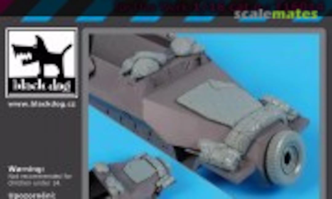 1:16 Sd.Kfz 251/1 accessories set No.1 (Black Dog T16014) T16014