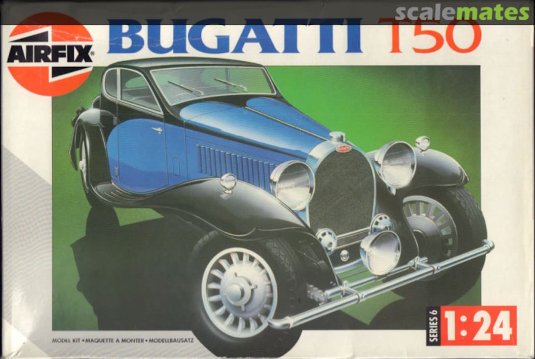 Boxart Bugatti T50 06415 Airfix Boxart Bugatti T50 06415 Airfix