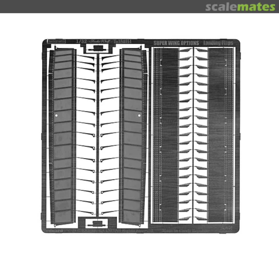 Boxart Ta 152H-1 Photo Etch Landing Flap Set SWS02-M03 Zoukei-Mura
