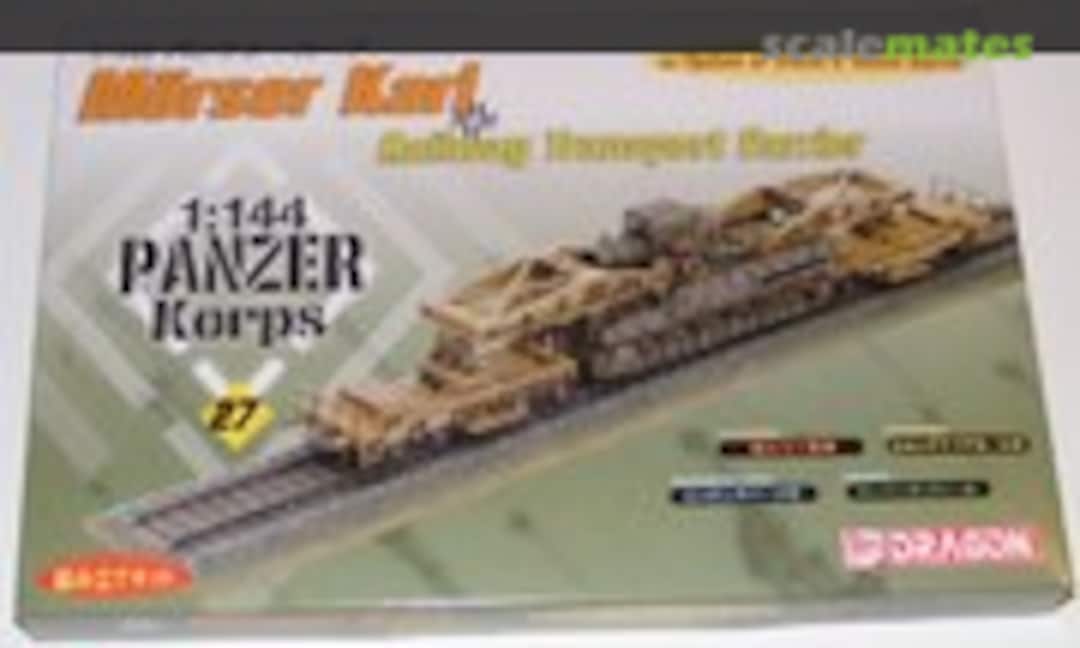 1:144 Mörser Karl &amp; Railway Transport Carrier (Dragon 14509)