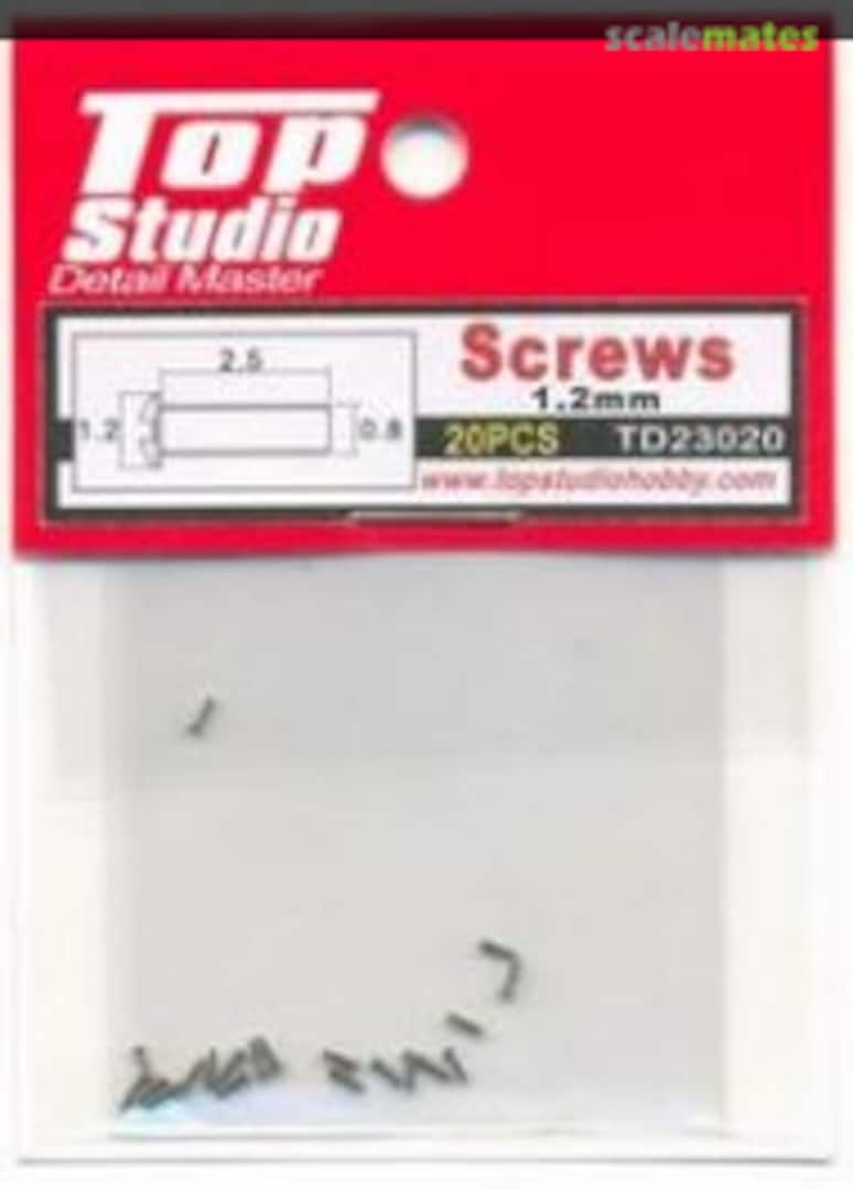 Boxart Screws 1.2 x 2.5 x 0.8 mm TD23020 Top Studio Boxart Screws 1.2 x 2.5 x 0.8 mm TD23020 Top Studio