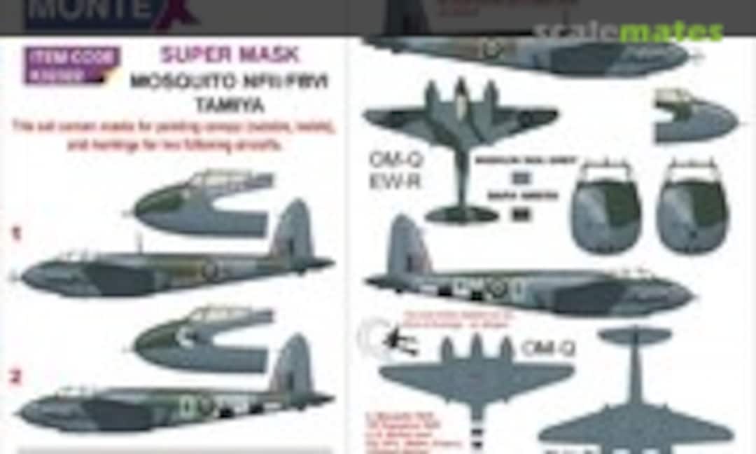 1:32 DH 98 Mosquito FBVI & NFII "RAF" (Montex K32322) K32322