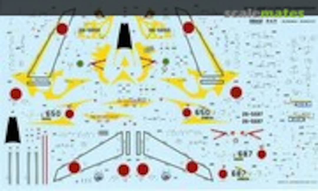 1:72 JASDF T-4 3WG 50th Anniversary (Platz JD-34) JD-34