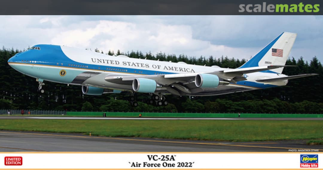 Boxart VC-25A `Air Force One 2022´ 10852 Hasegawa Boxart VC-25A `Air Force One 2022´ 10852 Hasegawa