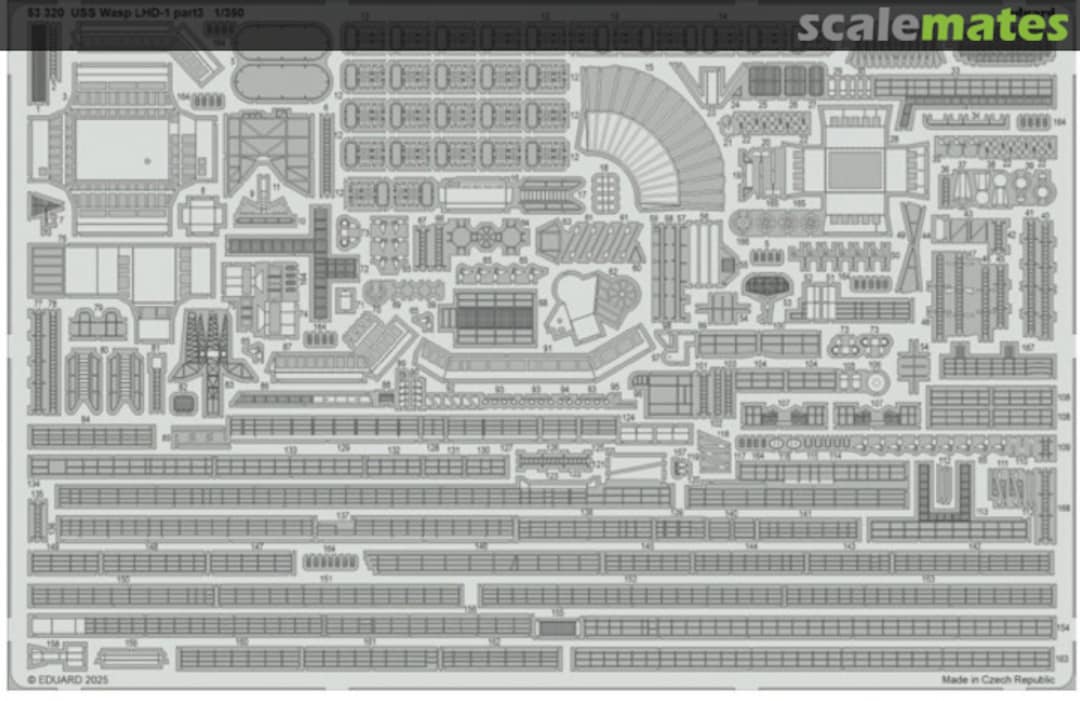 Boxart USS Wasp LHD-1 Part 3 53320 Eduard Boxart USS Wasp LHD-1 Part 3 53320 Eduard