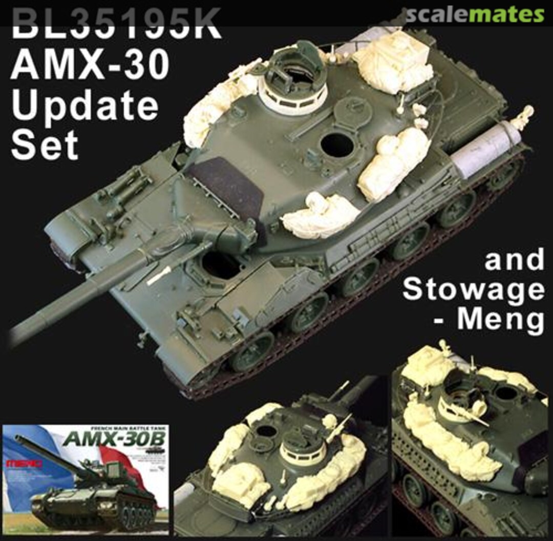 Boxart AMX-30 Update set and stowage BL35195K Blast Models Boxart AMX-30 Update set and stowage BL35195K Blast Models