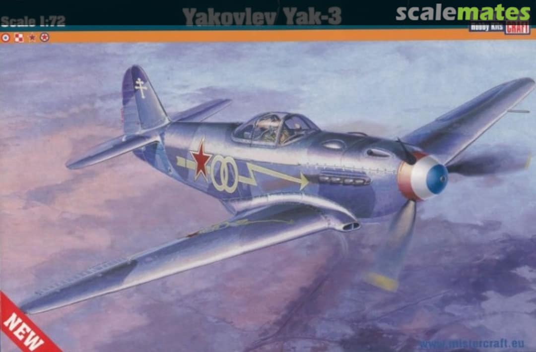 Boxart Yakovlev Yak-3 D-207 MisterCraft Boxart Yakovlev Yak-3 D-207 MisterCraft