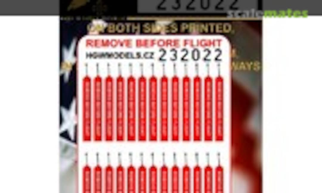 1:32 Remove Before Flight - US (HGW Models 232022) 232022