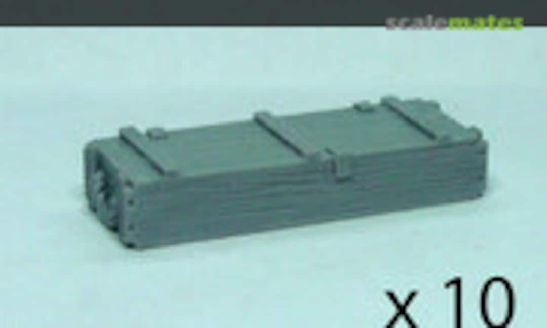 1:35 105mm ammo crates (10) (Callsign Models CS35037) CS35037