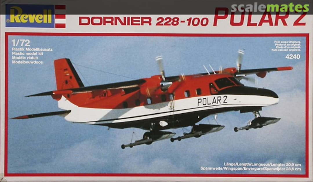 Boxart Dornier 228-100 Polar 2 4240 Revell Boxart Dornier 228-100 Polar 2 4240 Revell