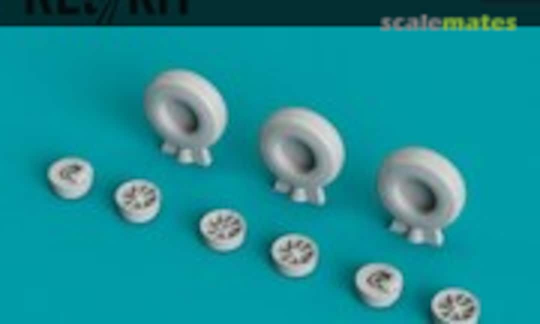 1:48 T-28A/B wheels set (land based) (ResKit RS48-0207) RS48-0207