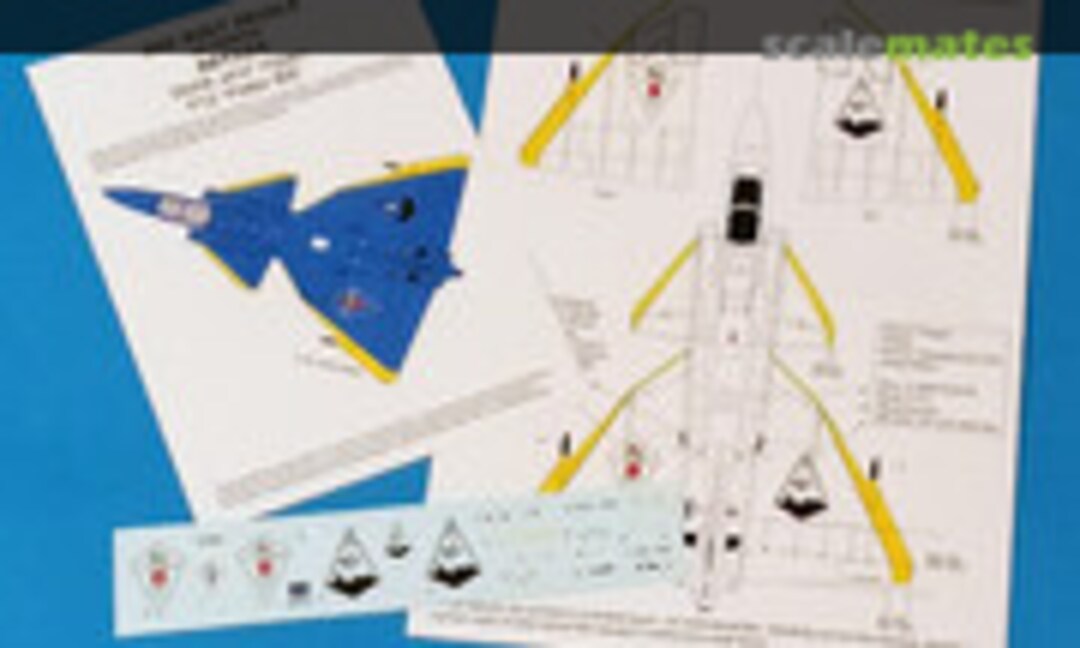 1:72 Saab JA37 Viggen (Red Bolt Decals RBD7220)