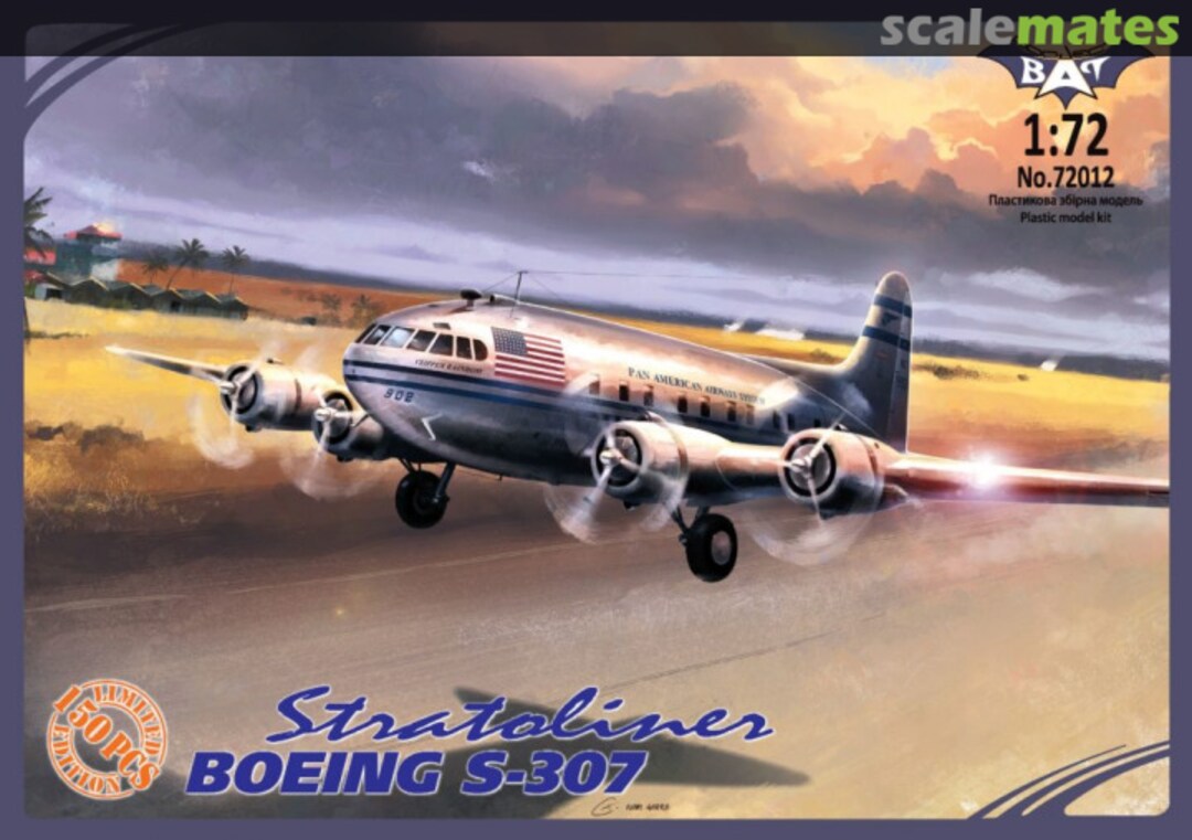 Boxart Boeing S-307 Stratoliner 72012 Bat Project Boxart Boeing S-307 Stratoliner 72012 Bat Project