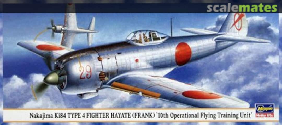 Boxart Nakajima Ki84 Type 4 Fighter Hayate (Frank) 00677 Hasegawa Boxart Nakajima Ki84 Type 4 Fighter Hayate (Frank) 00677 Hasegawa