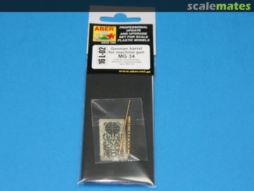 Boxart Turned barrel for German machine gun MG34 16L02 Aber Boxart Turned barrel for German machine gun MG34 16L02 Aber