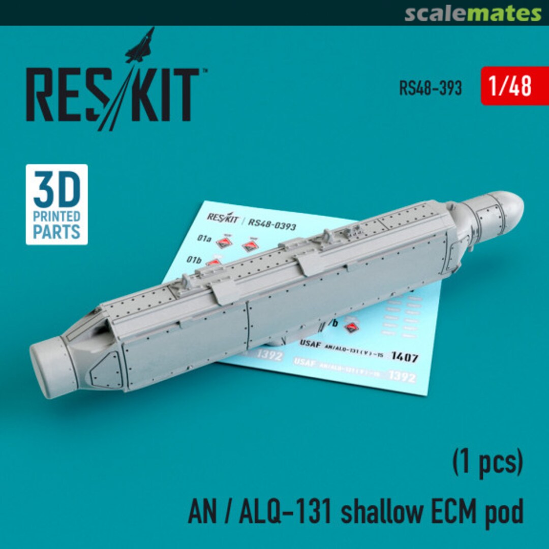 Boxart AN / ALQ-131 SHALLOW ECM POD RS48-0393 ResKit