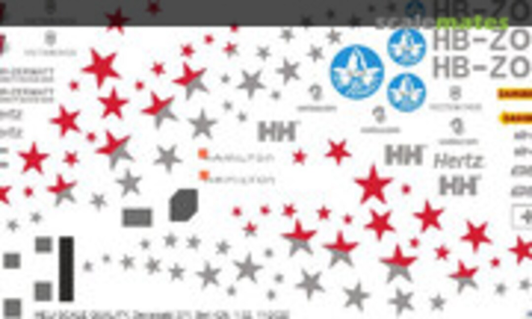 1:32 Bell 429 - Air-Zermatt - HB-ZOZ (Heli Scale Quality Decal 371) Decal 371