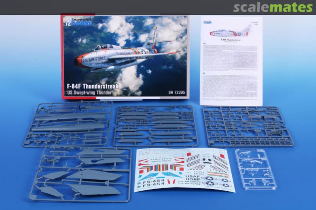 Contents F-84F Thunderstreak SH 72395 Special Hobby Contents F-84F Thunderstreak SH 72395 Special Hobby
