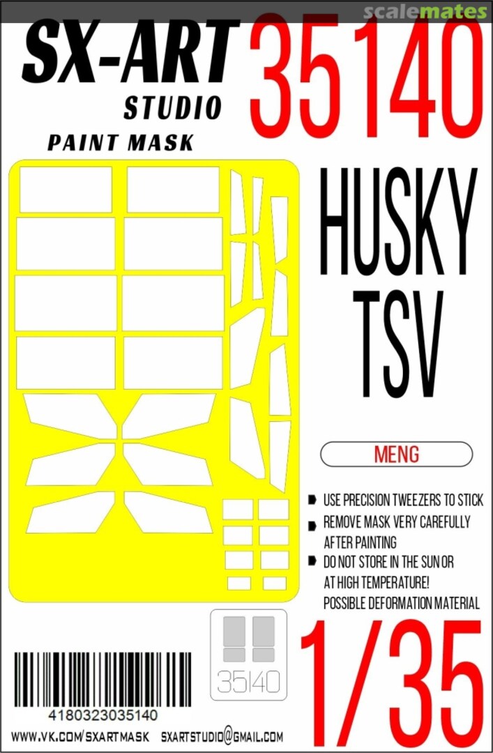 Boxart Husky TSV masks 35140 SX-Art Boxart Husky TSV masks 35140 SX-Art