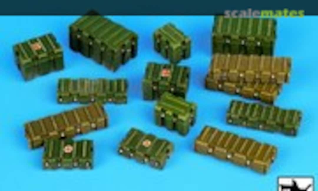 1:35 Universal modern plastic boxes (Black Dog T35067) T35067