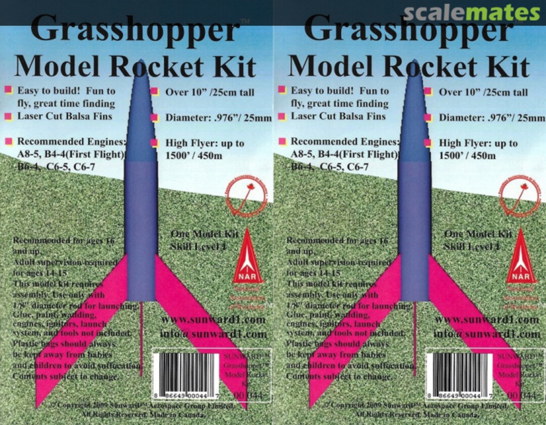 Boxart Grasshopper 2007 Sunward Aerospace Boxart Grasshopper 2007 Sunward Aerospace