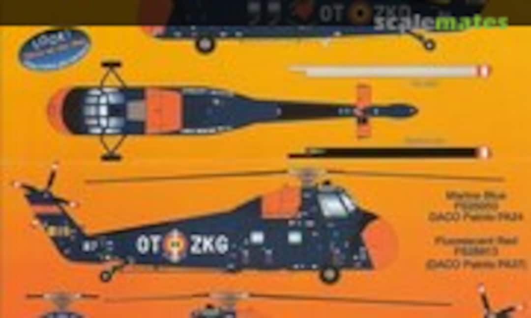 1:48 Sikorsky S-58 Stencilling & Special markings (Daco Products D4841)