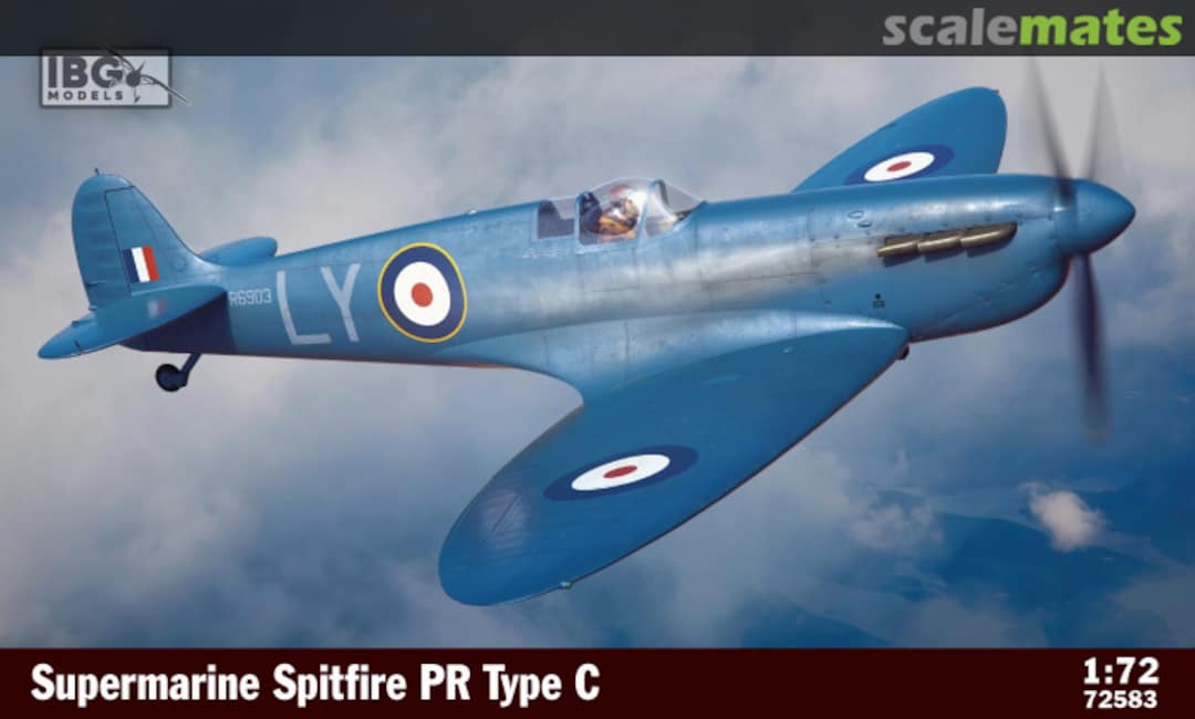 Boxart Supermarine Spitfire PR Type C 72583 IBG Models Boxart Supermarine Spitfire PR Type C 72583 IBG Models