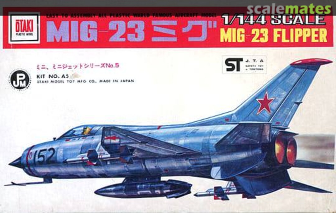 Boxart Mig-23 Flipper A5-50 Otaki Boxart Mig-23 Flipper A5-50 Otaki