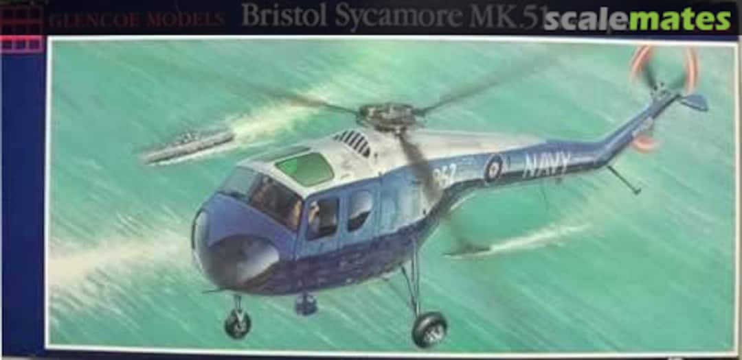 Boxart Bristol Sycamore Mk.51 Helicopter 04002 Glencoe Models