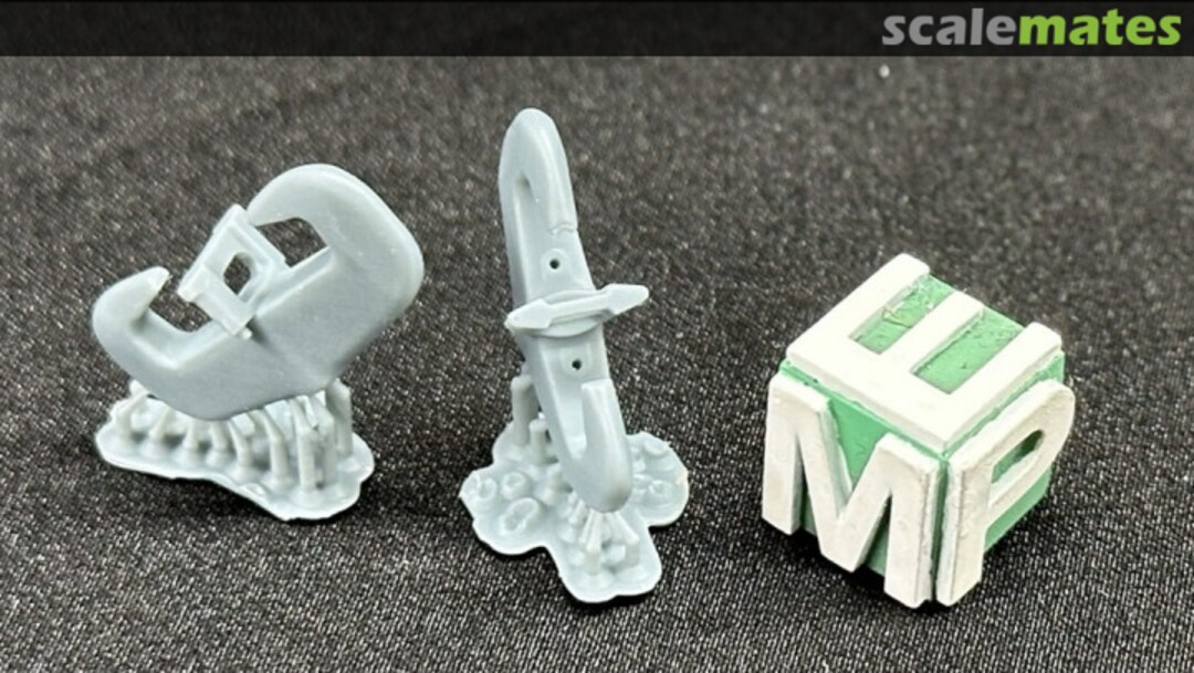 Boxart Tow hooks - Panzer III/IV 16041433 EMP3d