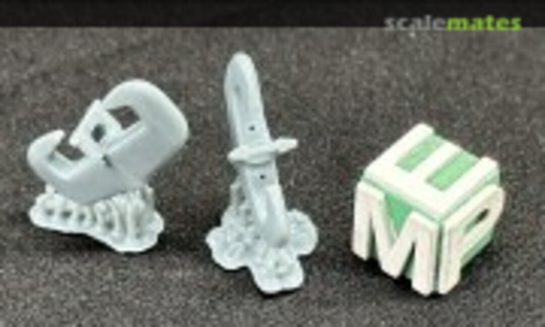 1:16 Tow hooks - Panzer III/IV (EMP3d 16041433) 16041433