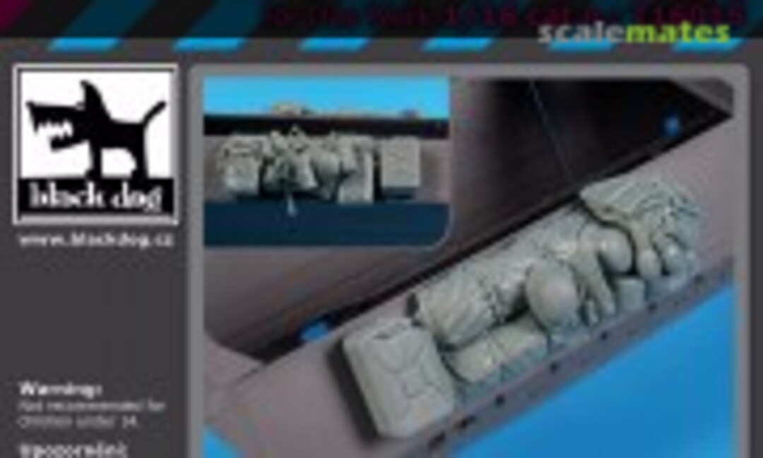 1:16 Sd.Kfz 251/1 accessories set No.2 (Black Dog T16015) T16015