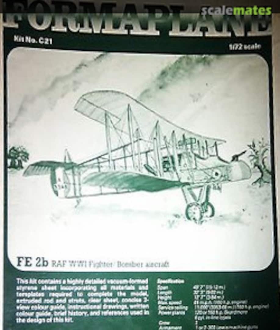 Boxart FE 2b C21 Formaplane Boxart FE 2b C21 Formaplane