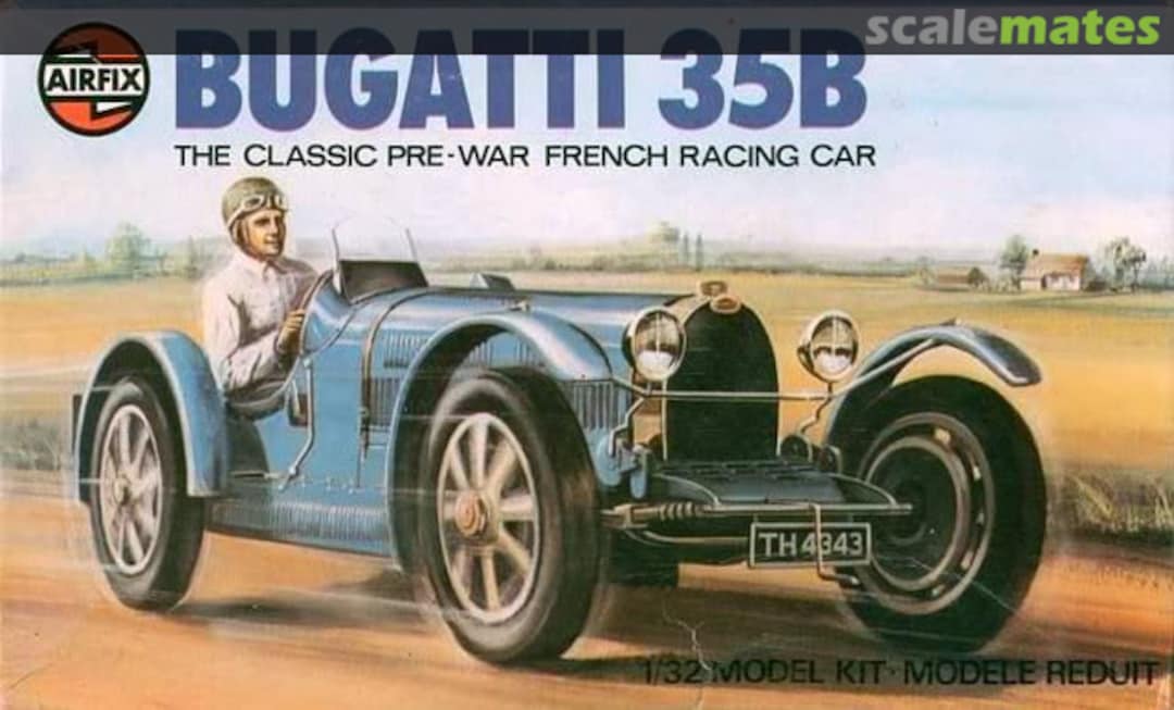 Boxart Bugatti 35B 03442-9 Airfix Boxart Bugatti 35B 03442-9 Airfix