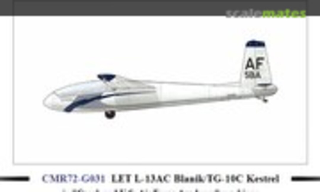 1:72 LET L-13AC Blanik/TG-10C Kestrel in &quot;Czech and U.S. Air Force Academy&quot; markings (CMR CMR72-G031)
