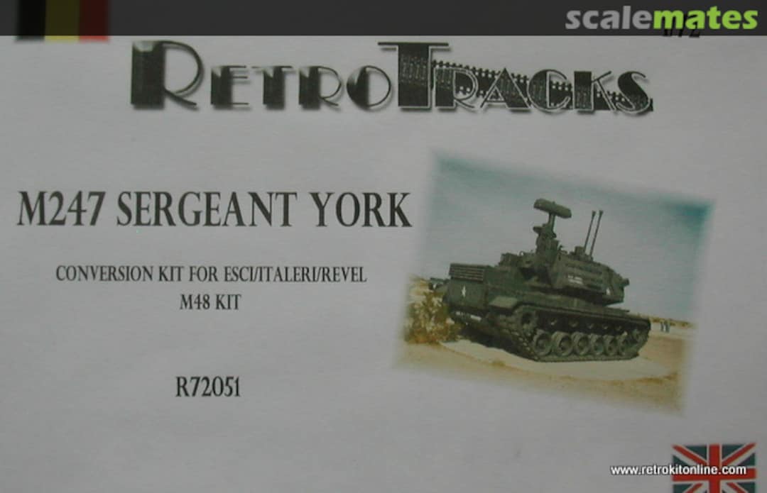Boxart M247 Sergeant York R72051 RetroTracks Boxart M247 Sergeant York R72051 RetroTracks