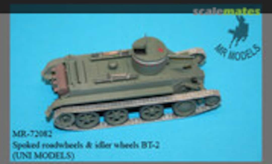 1:72 BT-2 Spoked roadwheels / idler wheels Conversion Set (MR Modellbau MR-72082) MR-72082