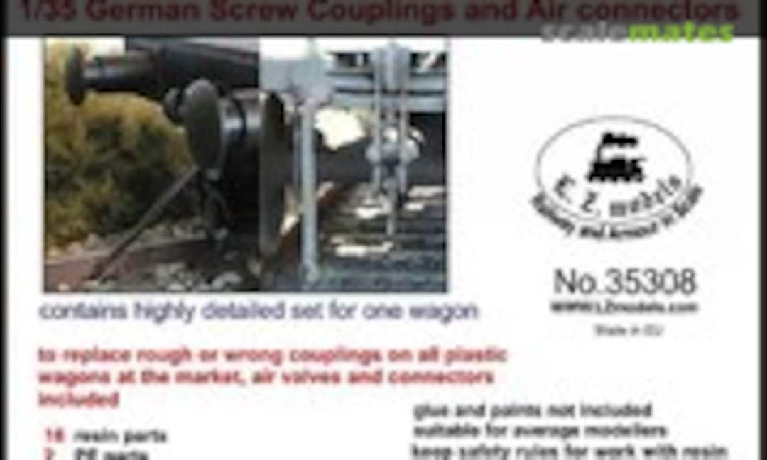 1:35 Wagon couplings (L.Z. Models 35308) 35308