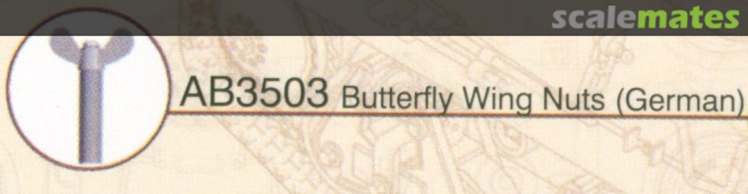 Boxart Butterfly Wing Nuts AB3503 Bronco