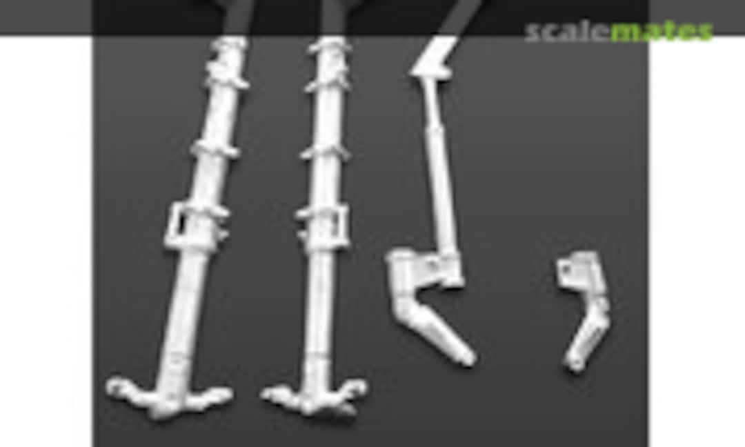 1:32 Ta 152H-1 Landing Gear Set (Zoukei-Mura SWS02-M05) SWS02-M05