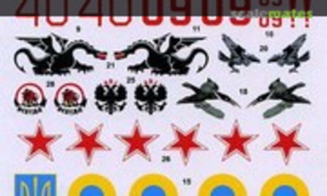 1:48 Su-24M Fencer D (Authentic Decals 48-01) 48-01