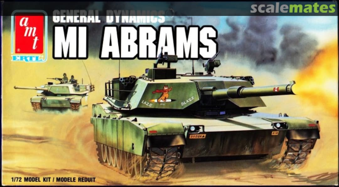 Boxart M1 Abrams 8637 AMT/ERTL Boxart M1 Abrams 8637 AMT/ERTL