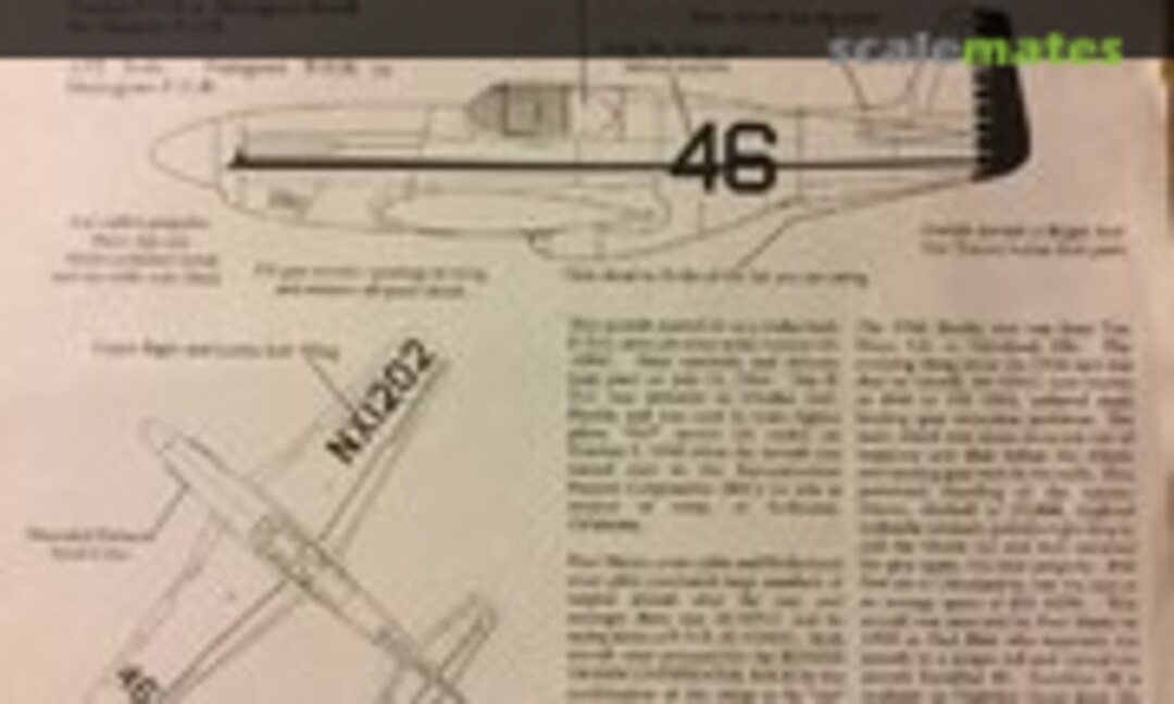 1:48 P-51C (Flightline Decals 48-000) 48-000