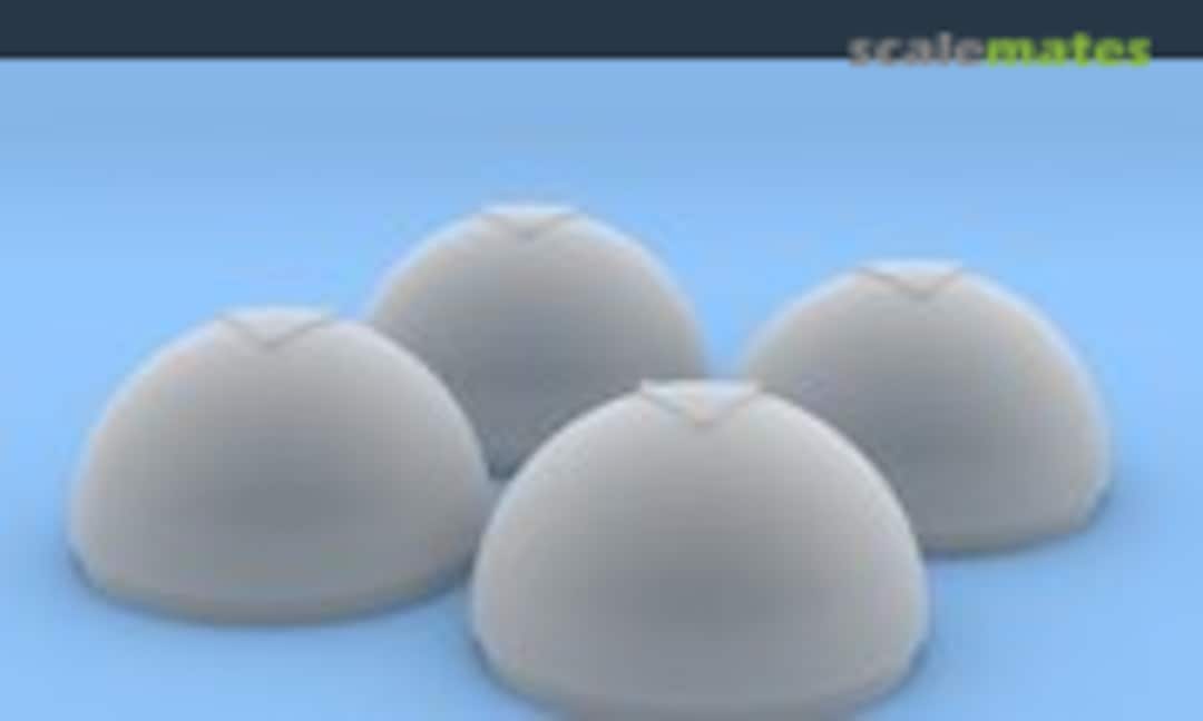 1:32 Torpedo Warhead Inserts for PT Boats (set of 4) (Model Monkey MM32-TorpWarheads) MM32-TorpWarheads