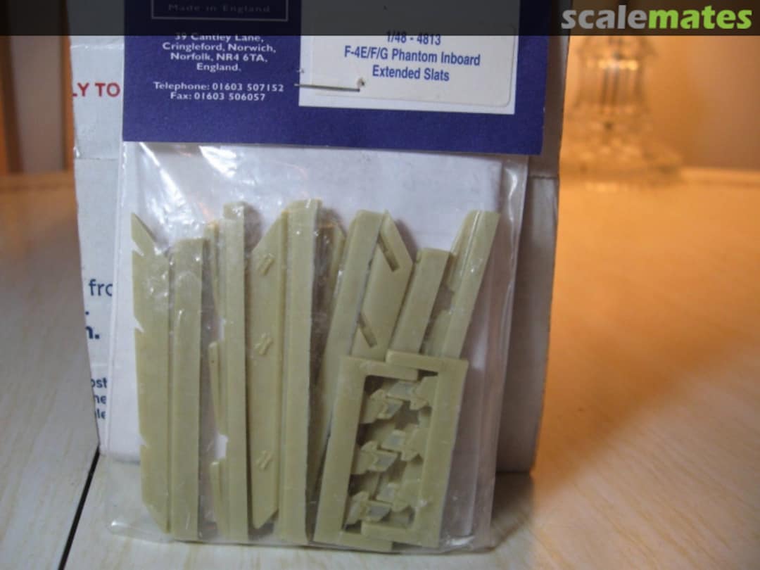 Boxart F-4E/F/G Phantom II - Inboard Extended Slats 4813 Paragon Designs Boxart F-4E/F/G Phantom II - Inboard Extended Slats 4813 Paragon Designs