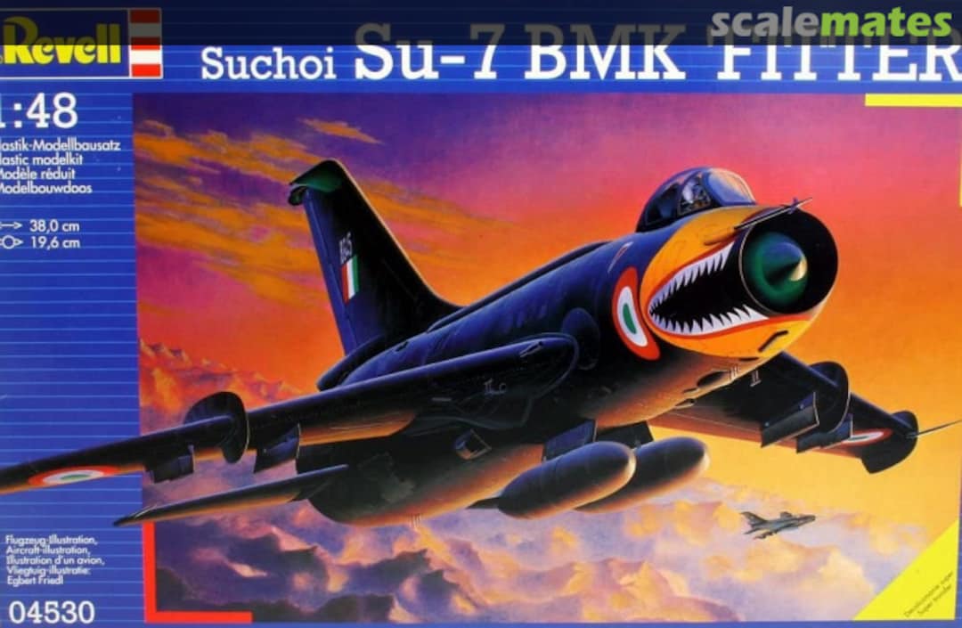 Boxart Suchoi Su-7 BMK 'Fitter' 04530 Revell Boxart Suchoi Su-7 BMK 'Fitter' 04530 Revell