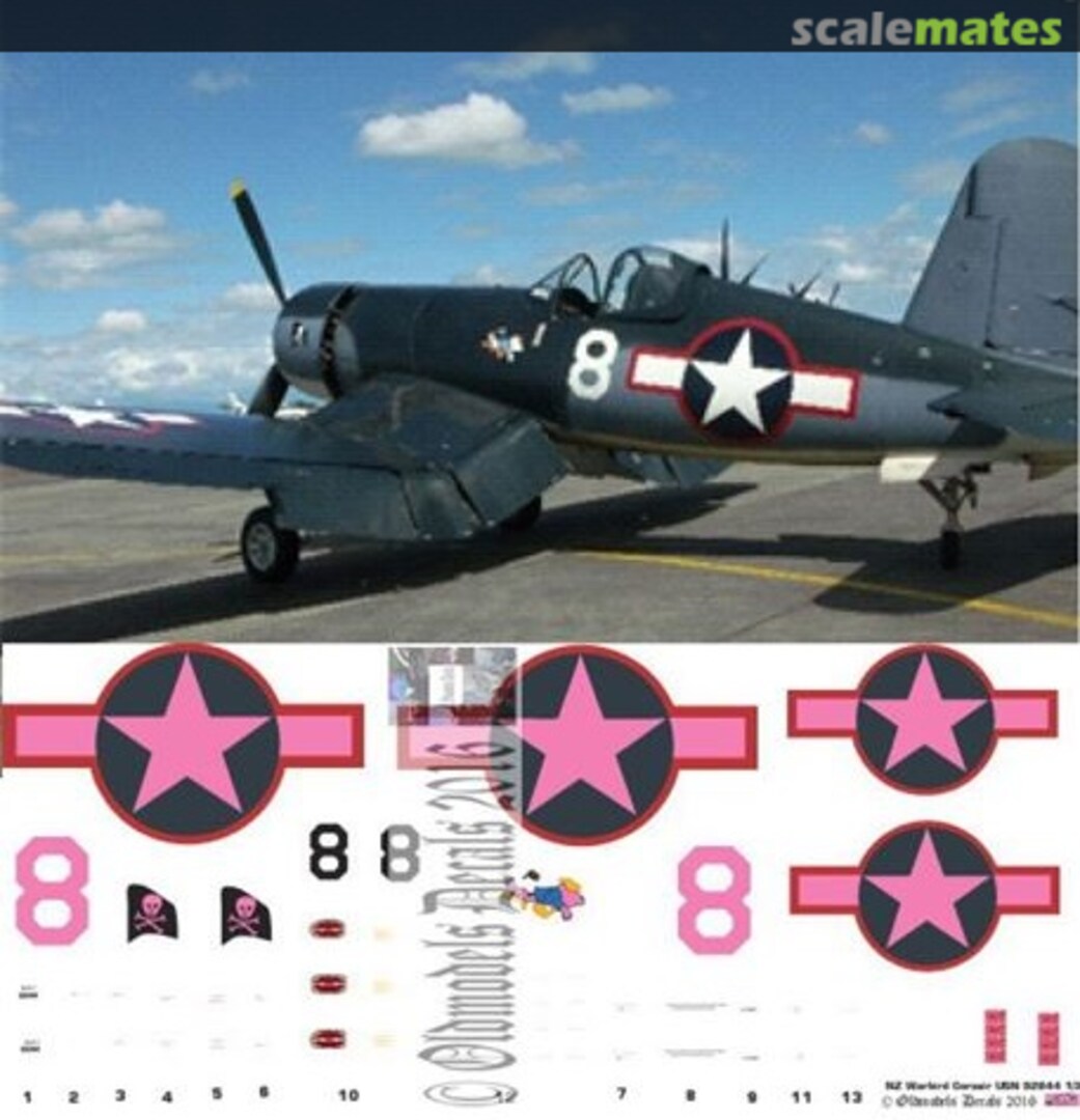 Boxart Warbird - USN Corsair 92844 OMD1098 Oldmodels Decals Boxart Warbird - USN Corsair 92844 OMD1098 Oldmodels Decals