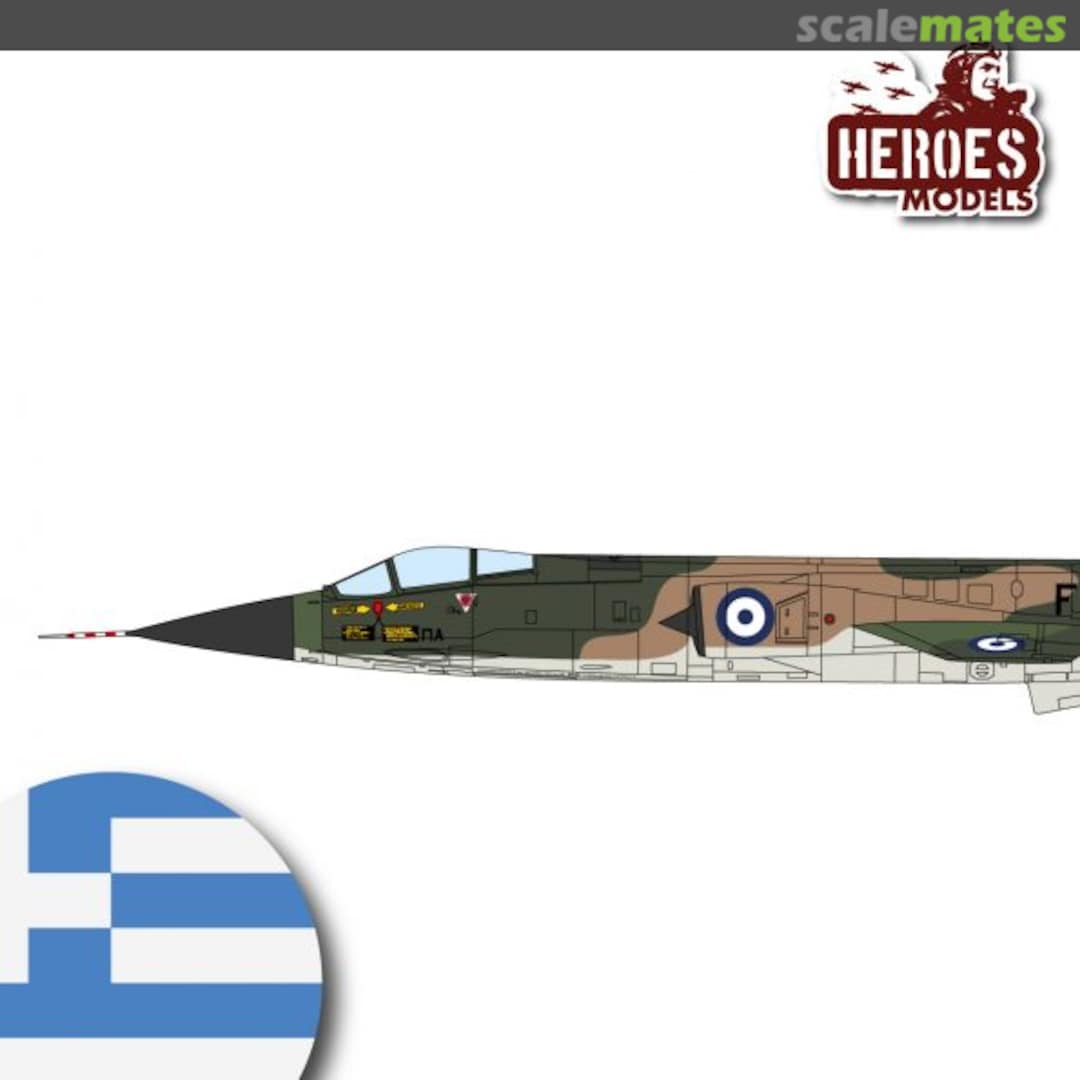 Boxart F-104G | Hellenic Air Force HM-OS14422 Heroes Models Boxart F-104G | Hellenic Air Force HM-OS14422 Heroes Models