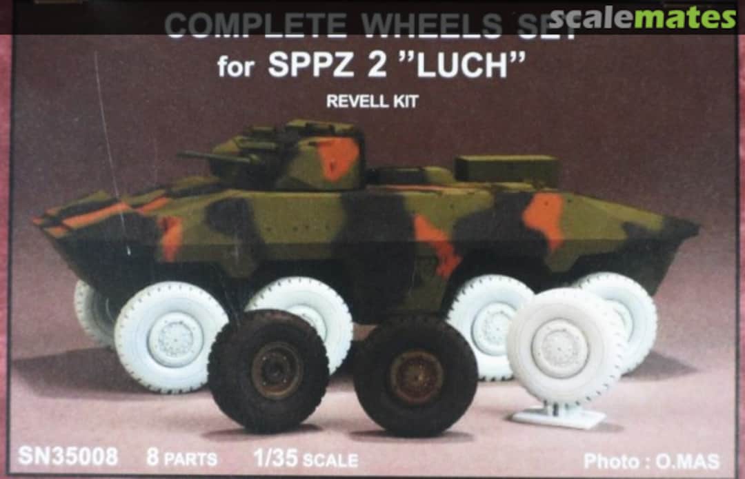 Boxart Wheels for SpaePz 2 "Luchs" SN35008 Signifer Boxart Wheels for SpaePz 2 "Luchs" SN35008 Signifer