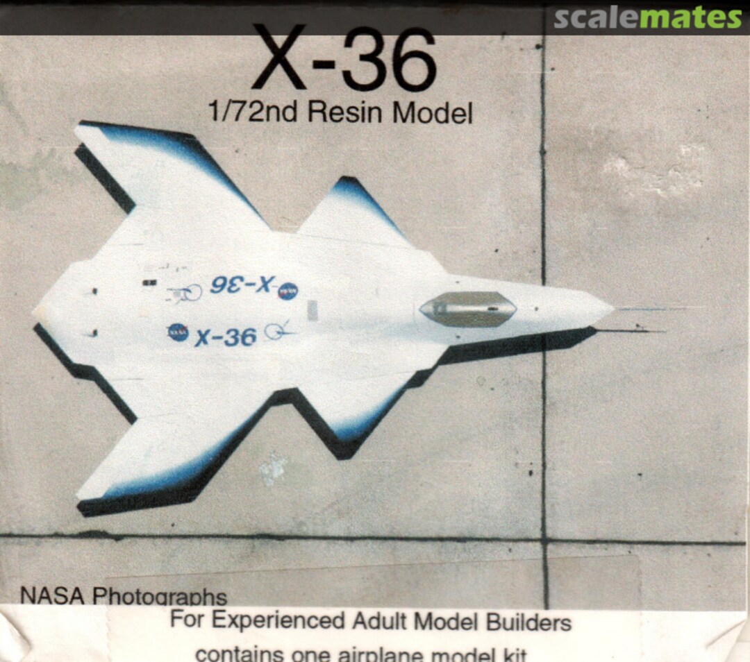 Boxart X-36 ? Muroc Models Boxart X-36 ? Muroc Models
